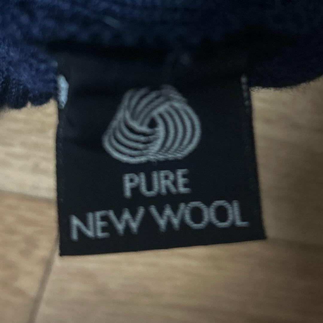 90s英国製 Burberrys ネイビー PUREWOOL 肘当付 - メルカリ