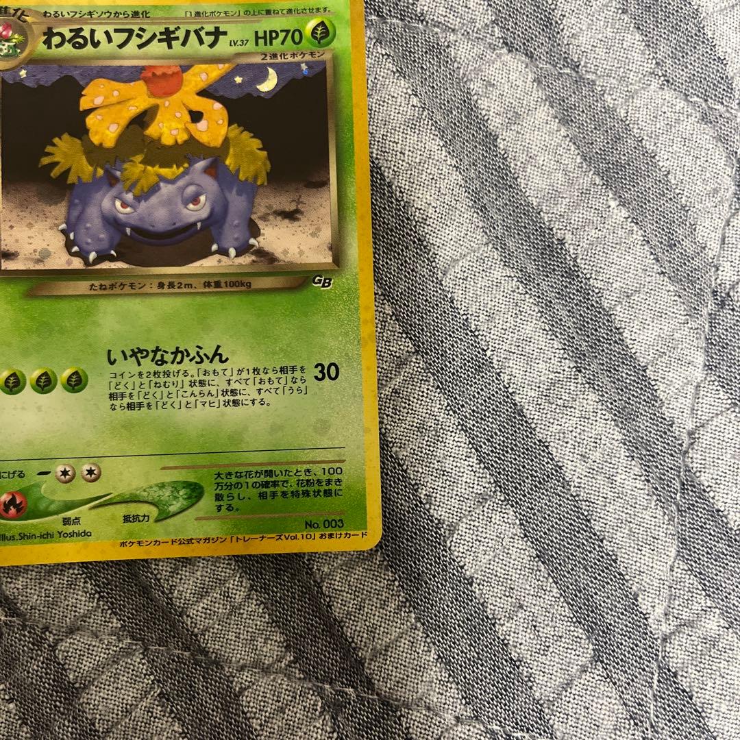 わるいフシギバナ わるいフシギソウ 旧裏 002 003 良品〜準美品