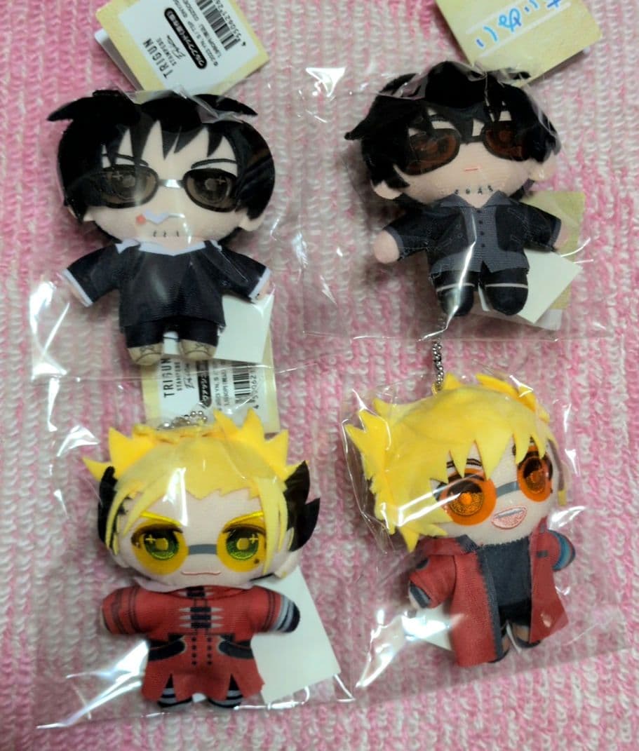 TRIGUN　トライガン　ぬいぐるみ　トライガン展　キーホルダー トライガン展 ちぃぬい ナイヴス ぬいぐるみ キーホルダー TRIGUN