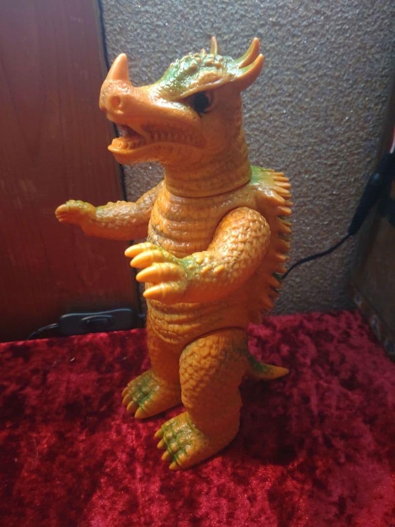 ブルマァク 当時物 アンギラス ソフビ ゴジラ ブルマァク アンギラス