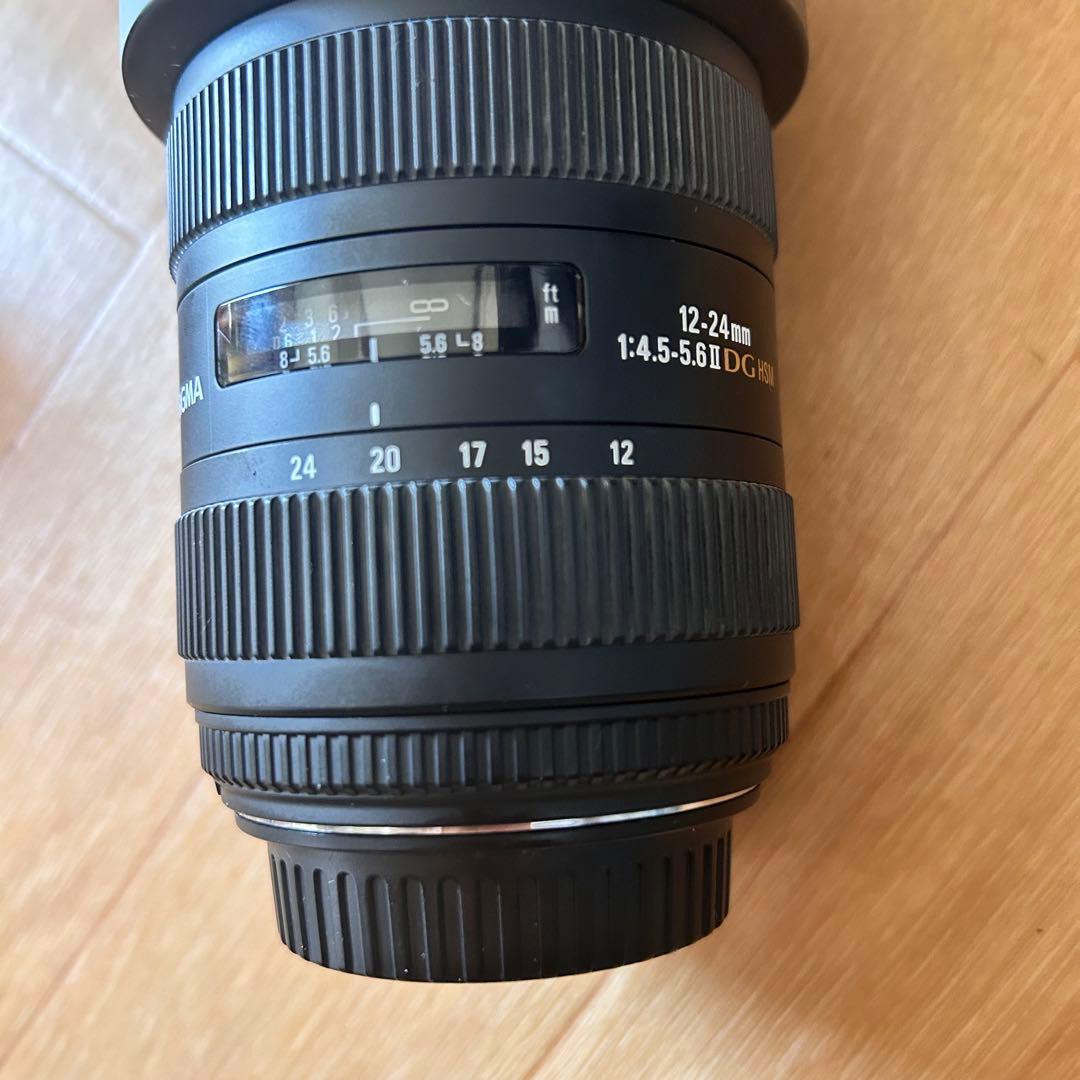 SIGMA シグマ12-24mm F4.5-5.6 II DG HSM キャノン