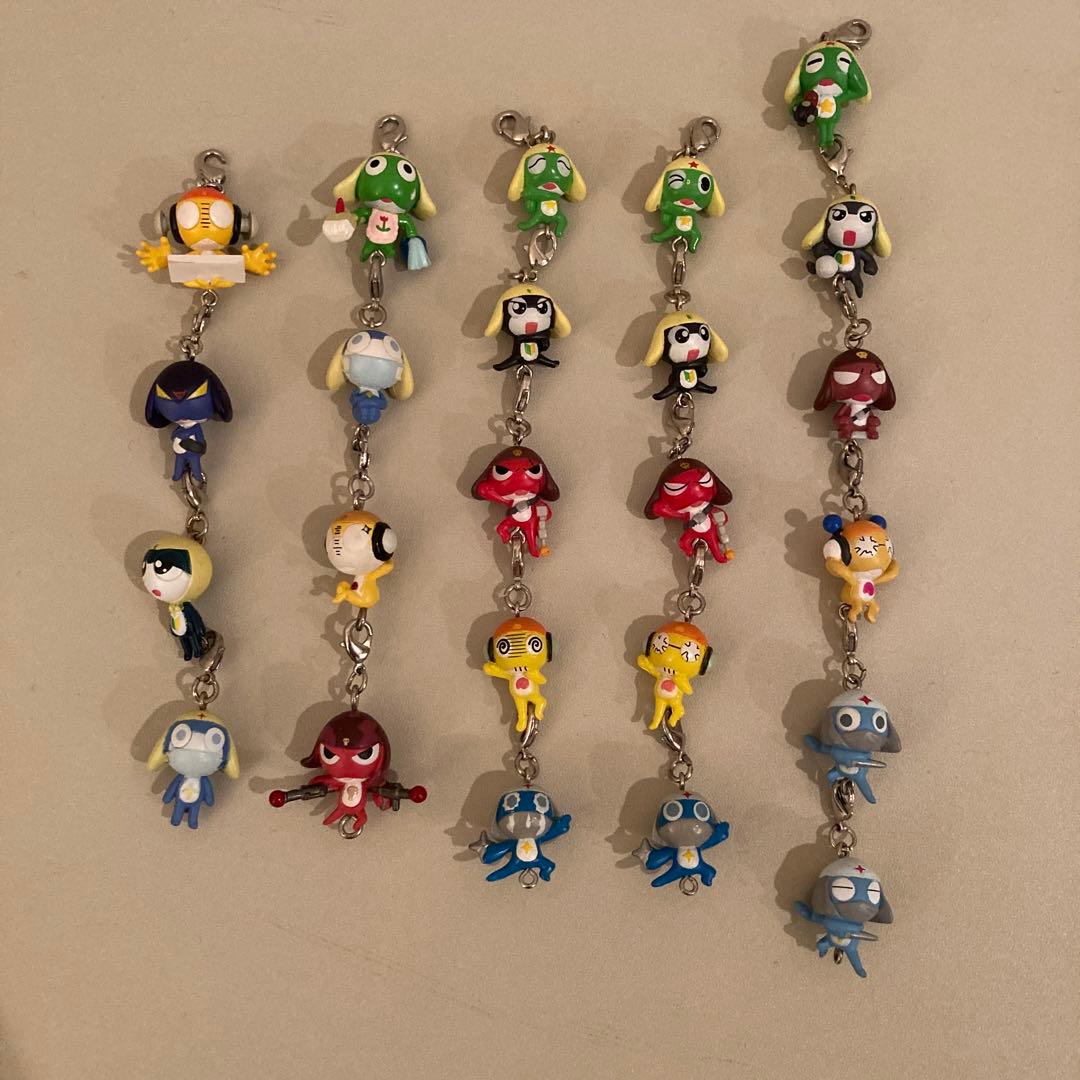 ケロロ軍曹 ケロロ小隊全員集合であります ファスナーチャーム