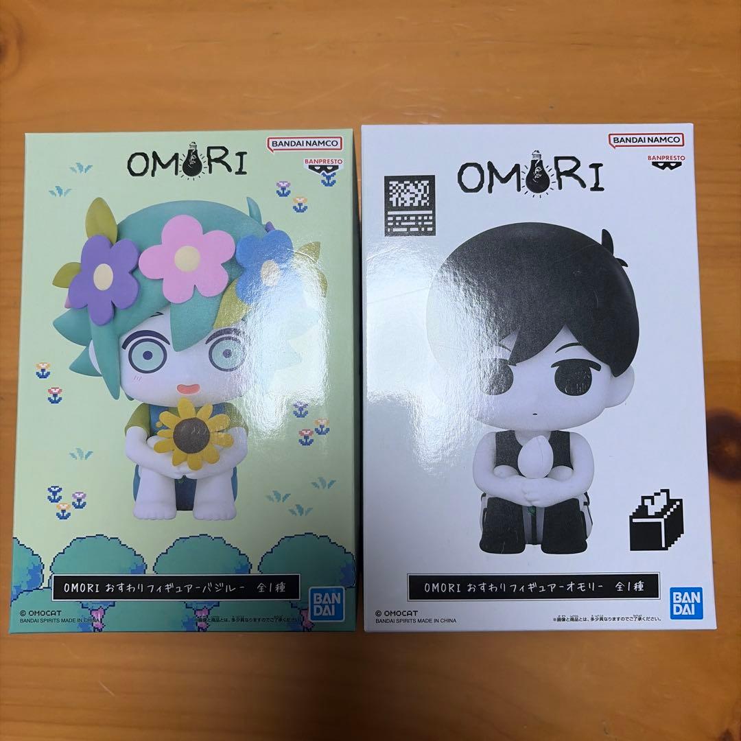 OMORI おすわりフィギュア オモリ バジル 2体セット - メルカリ
