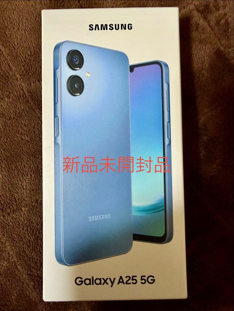 新品未開封 Samsung Galaxy A25 5G 本体 Blue - メルカリ