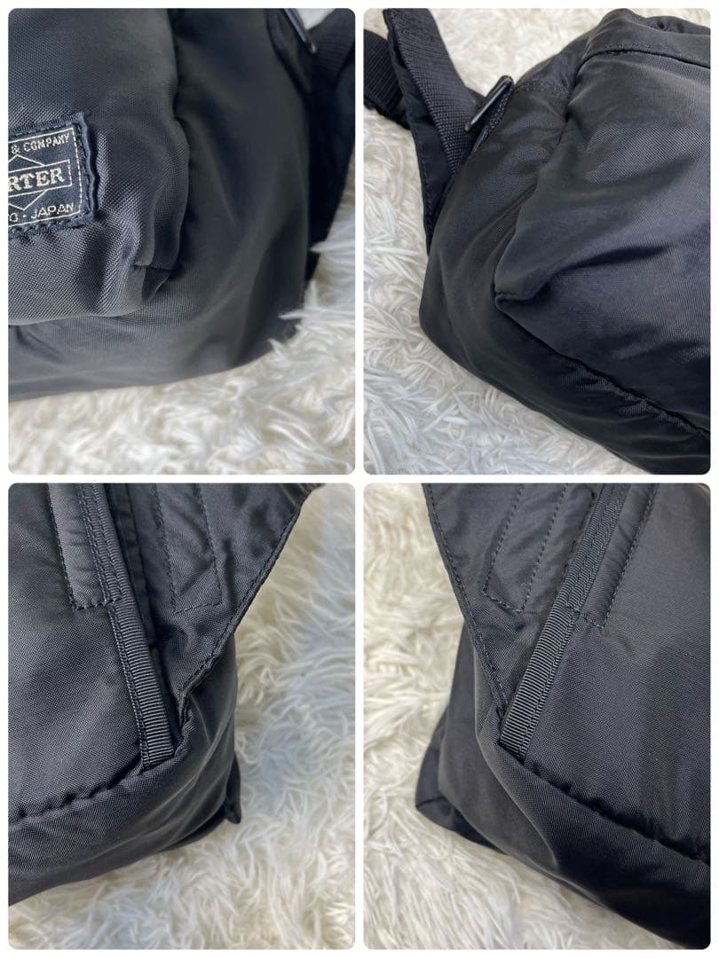美品】PORTER フォース ボディバッグ 2way ブラック ユニセックス