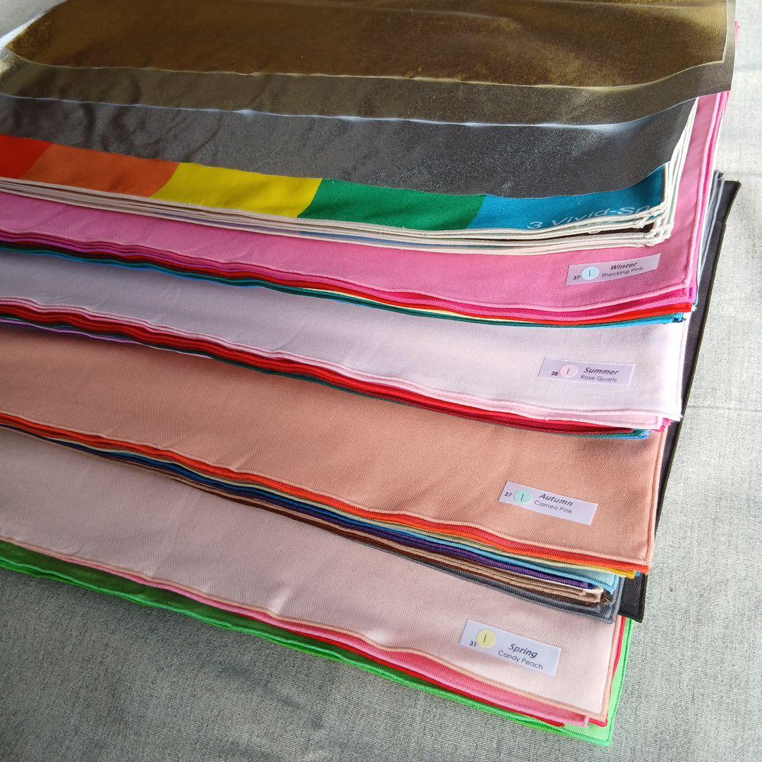 16タイプパーソナルカラー診断フルドレープセット160色/ラピス