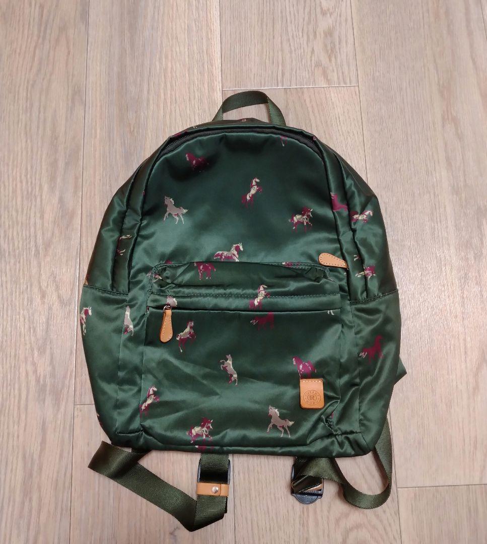 ラシットrussetウッドランダー馬柄リュック総柄ナイロン