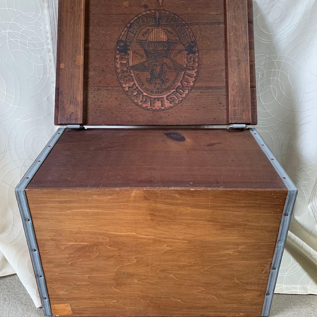 アメリカビールボックス Anheuser-Busch ビンテージビールケース