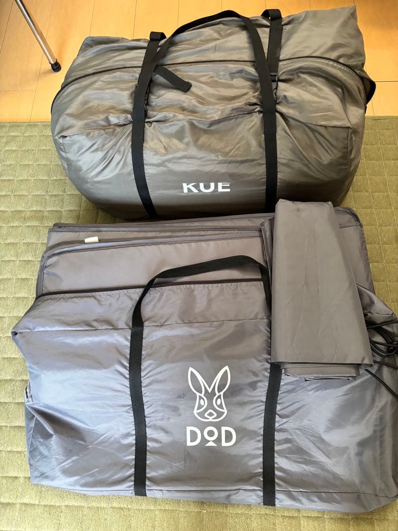 【スー】DoD カマボコテントクエ　500張限定+インナーマットセット 500張限定で生産された希少品！DODカマボコテントクエ入荷しました