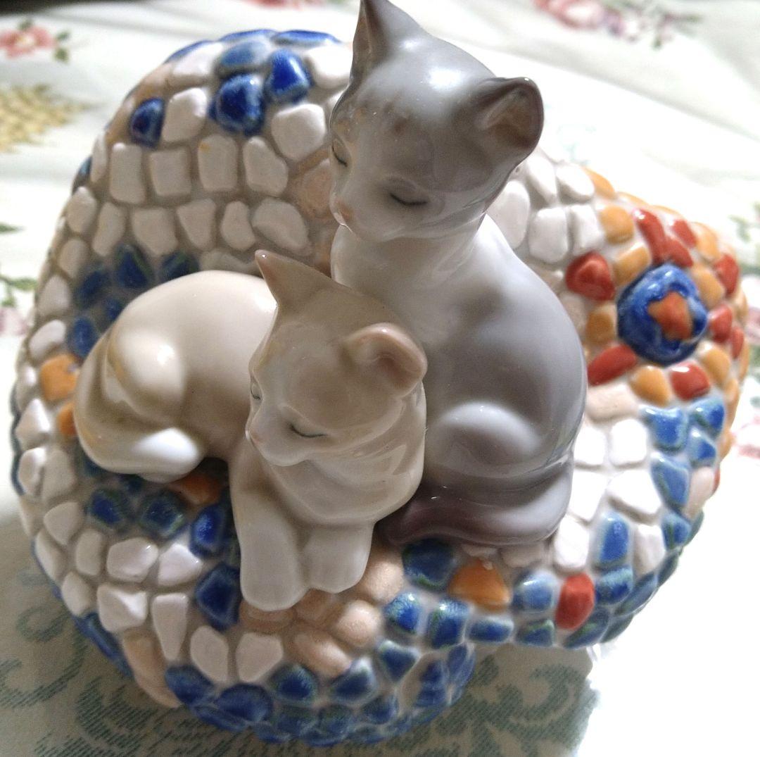 ◇絶版◇LLADLO バルセロナのネコ ＃6664 ☆リヤドロ ポーセリン