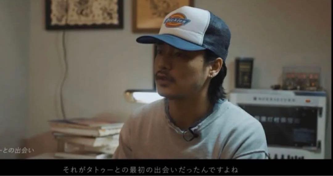 tattoo studio yamada カーキキャップ山田蓮ビンテージハーレー - メルカリ