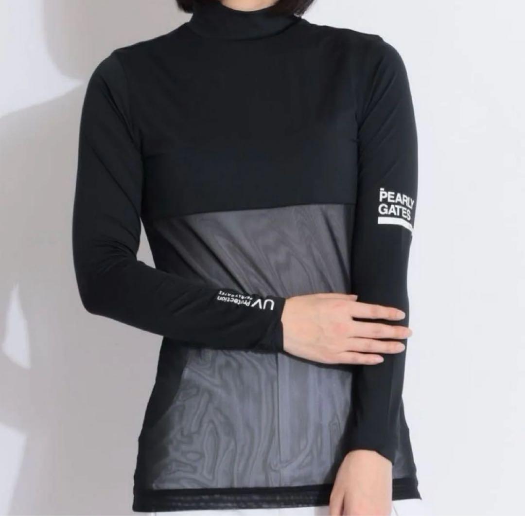 定価14.300円　パーリーゲイツ【PGBODY】【吸水速乾】モックネック 定価14. パーリーゲイツ【PGBODY】【吸水速乾】モックネック