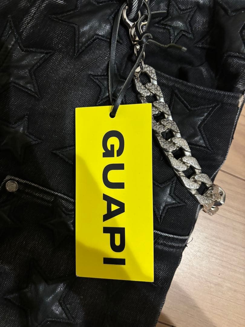 安い 価格ファッション - GUAPI ブーツカットデニム 34 ブラック