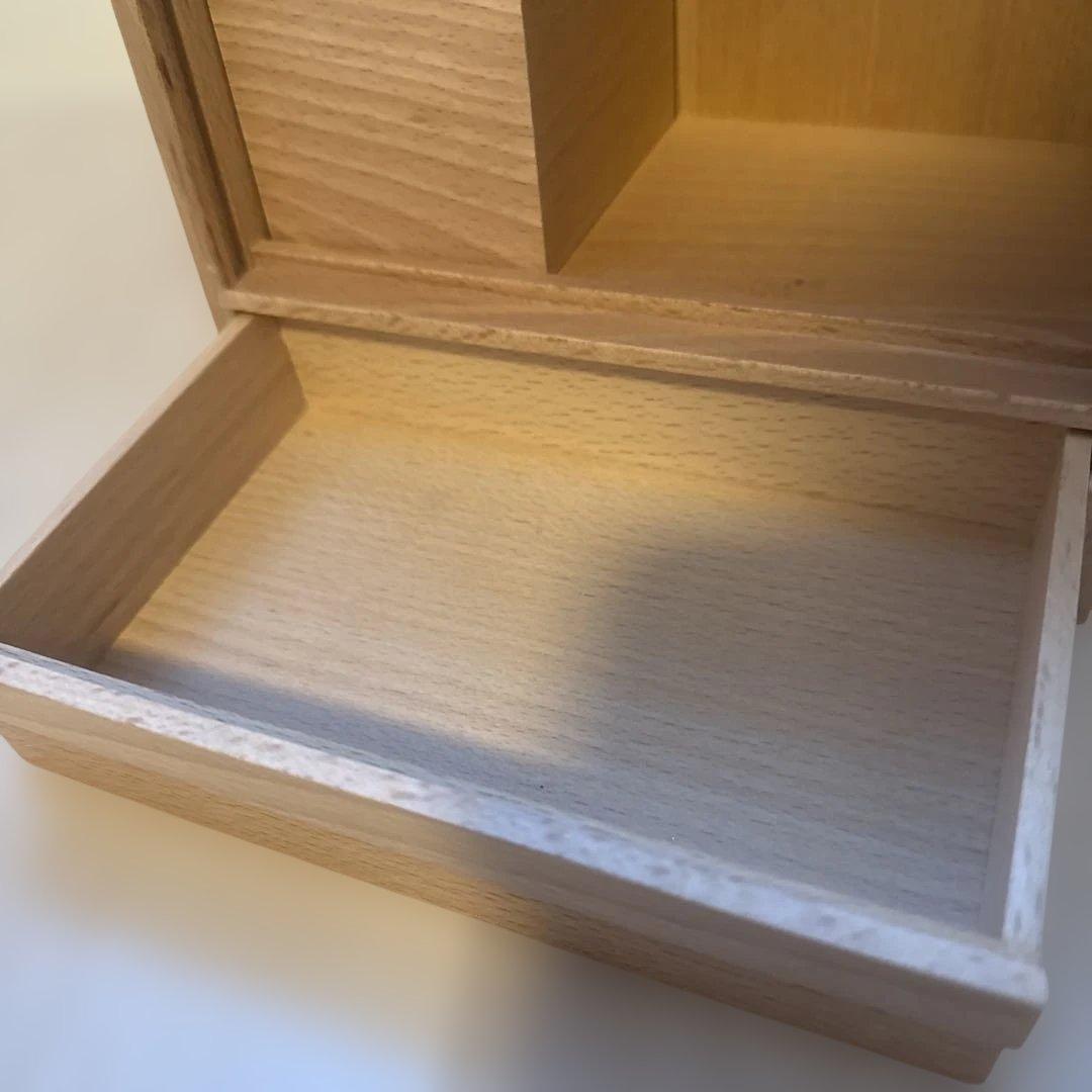 中川政七商店 化粧箱 ドレッサー・鏡台 引き出し付き