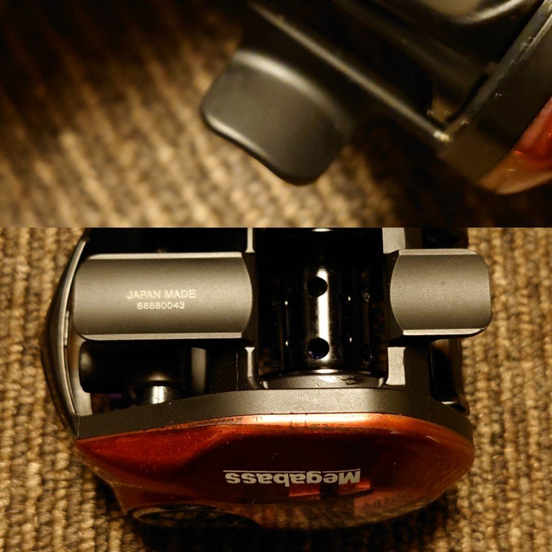 新品未使用限定生産モデルメガバスx魚矢13ゾンダ 68L ロッソ レフト