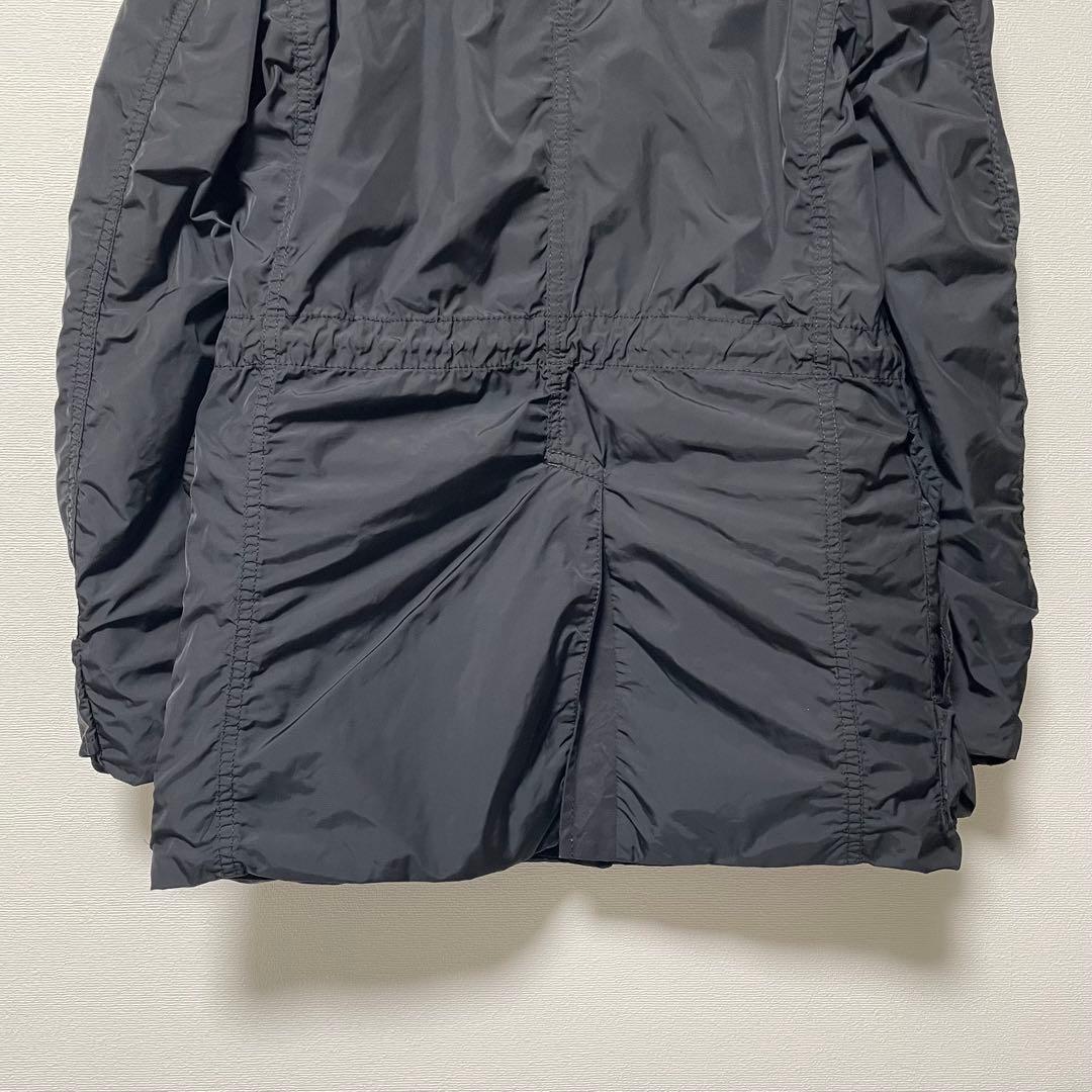 コムデギャルソンオム リバーシブルコート ジャケット 4way 染色加工 黒