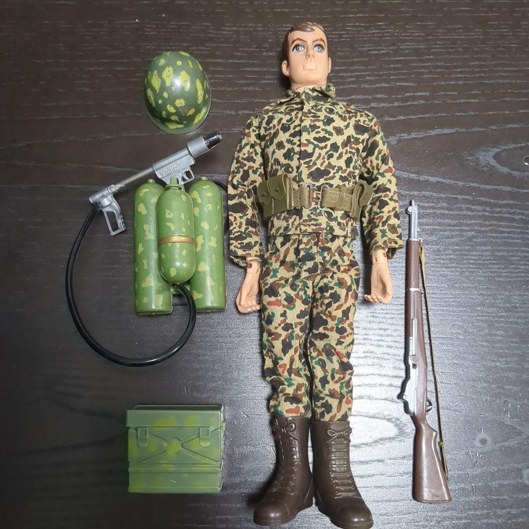 タカラ　ニューGIジョー　海兵隊　火炎放射器 Ｍ１ガーランド 通信機セット タカラ ニューGIジョー 海兵隊 火炎放射器 M1ガーランド 通信機