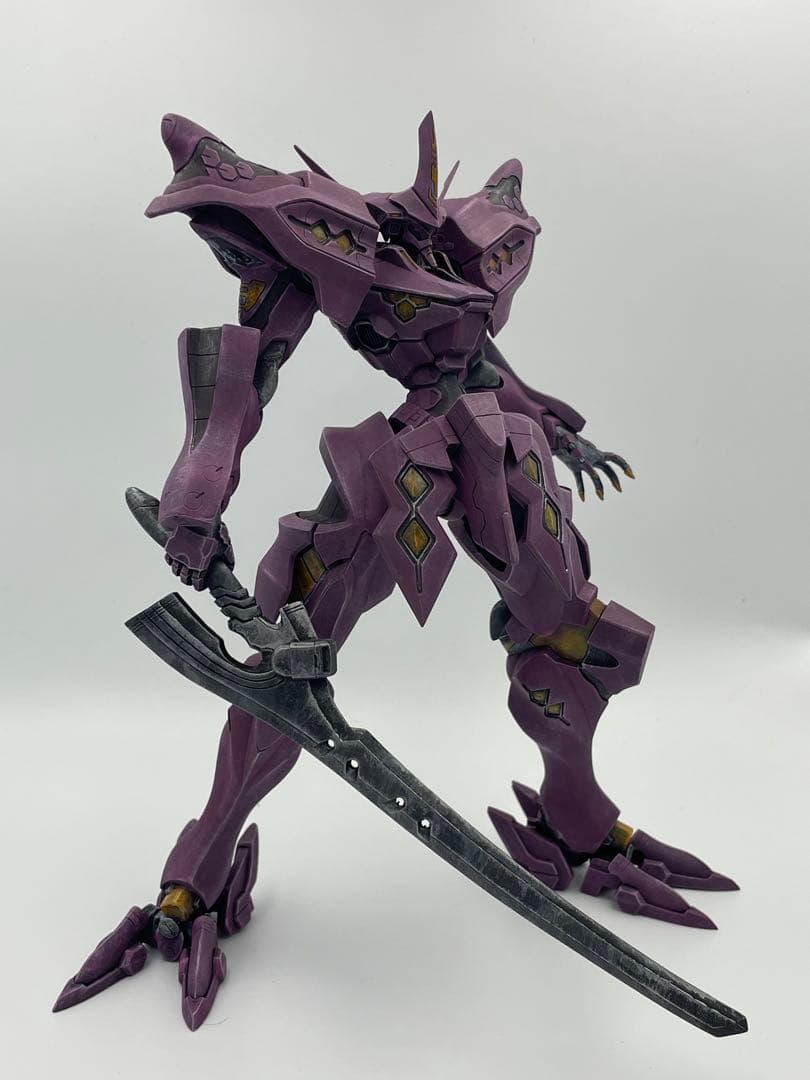 VOLKS 武御雷 全塗装完成品　ガレージキットマブラヴ オルタネイティヴ マブラヴ】武御雷 冥夜専用機作ってみた【ガレージキット】 - YouTube