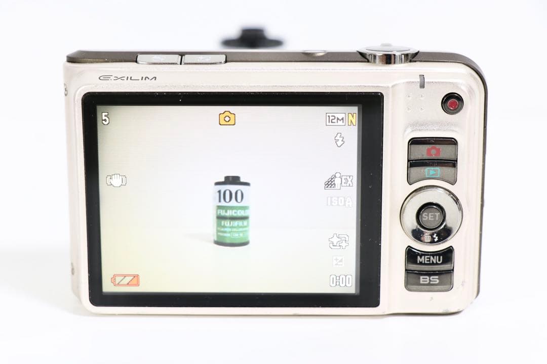 □ 美品 □ カシオ CASIO EXILIM EX-H10 ゴールド - メルカリ