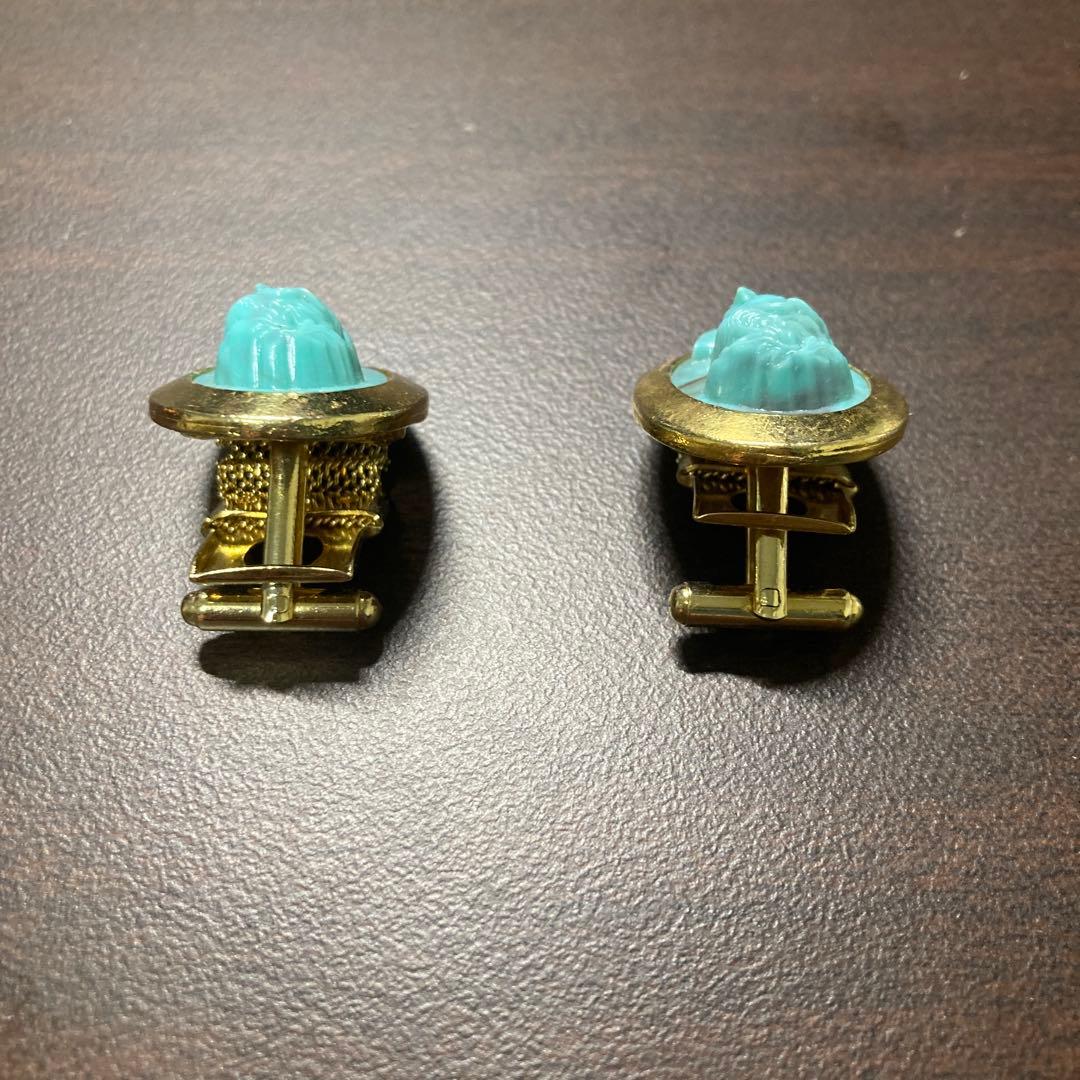 Paul Smith 青 カメオ カフリンクスの通販はau PAY マーケット - 輸入