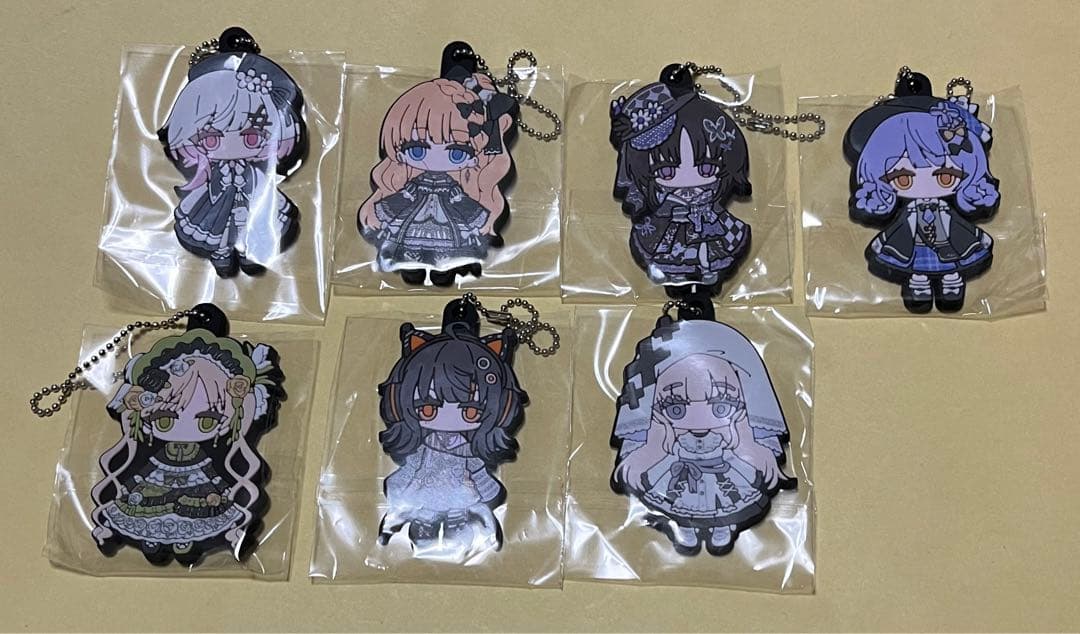 魔法少女ノ魔女裁判 ラバーキーホルダー コンプリートセット コンプ