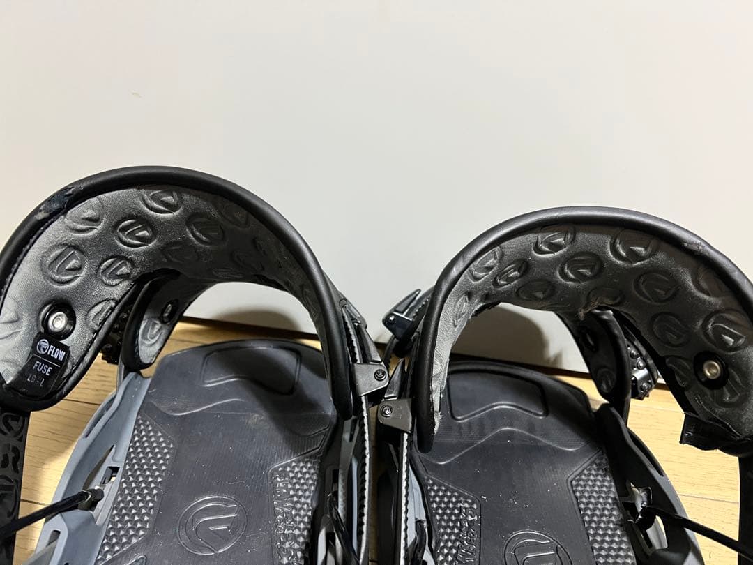 ☆ FLOW FUSEバインディング ブラック&グレー Lサイズ ☆FLOW FUSE 20
