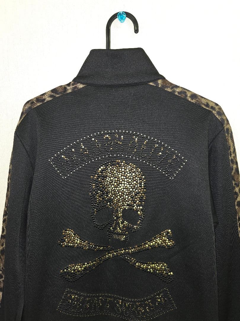 値下げROEN ロエン メタルスタッズスカル レオパード トラック