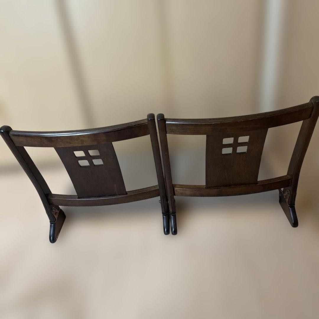 798 光製作所 HIKARI 座椅子 折りたたみ 和室 4台セット