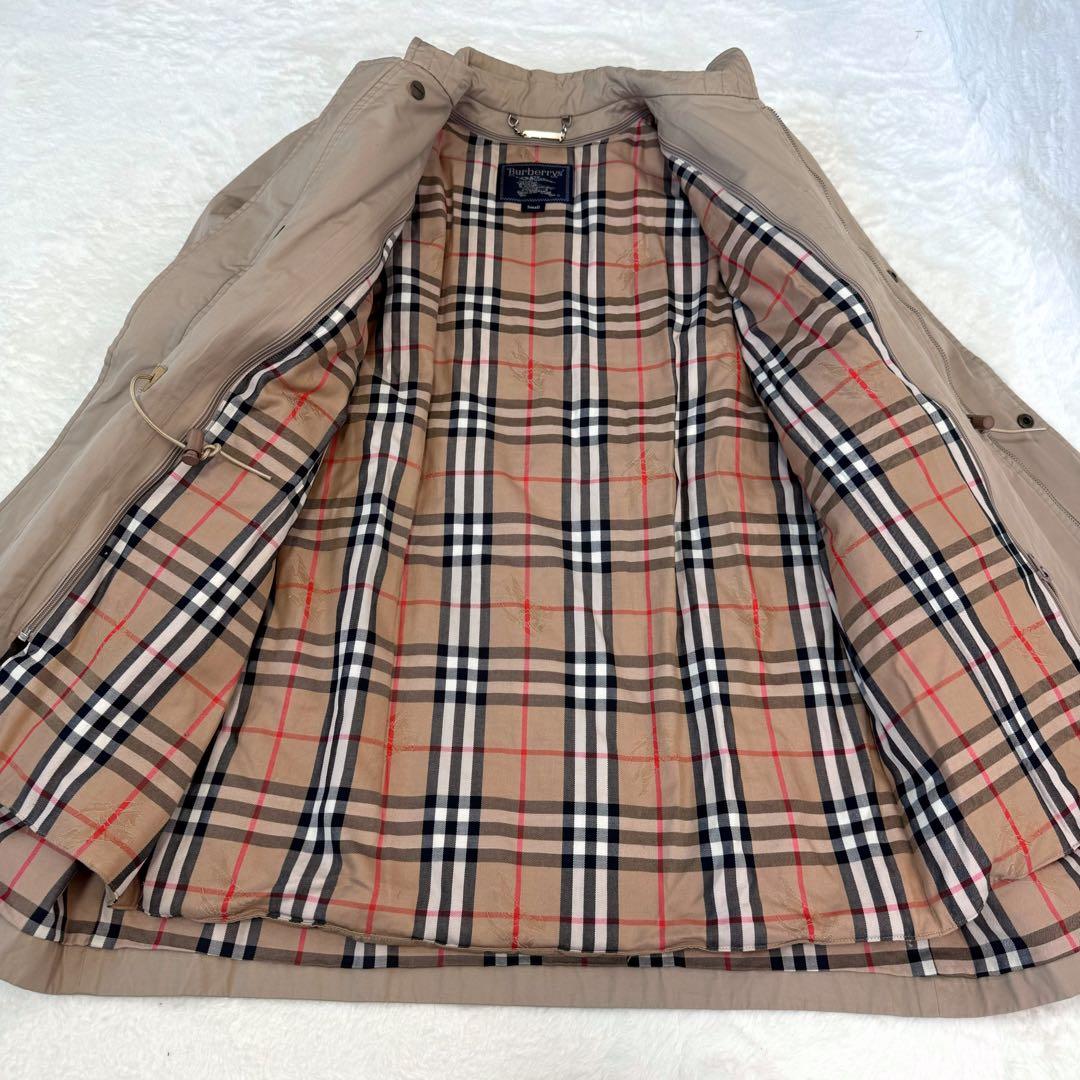 美品✨バーバリー ステンカラーコート ノバチェック ライナー付き