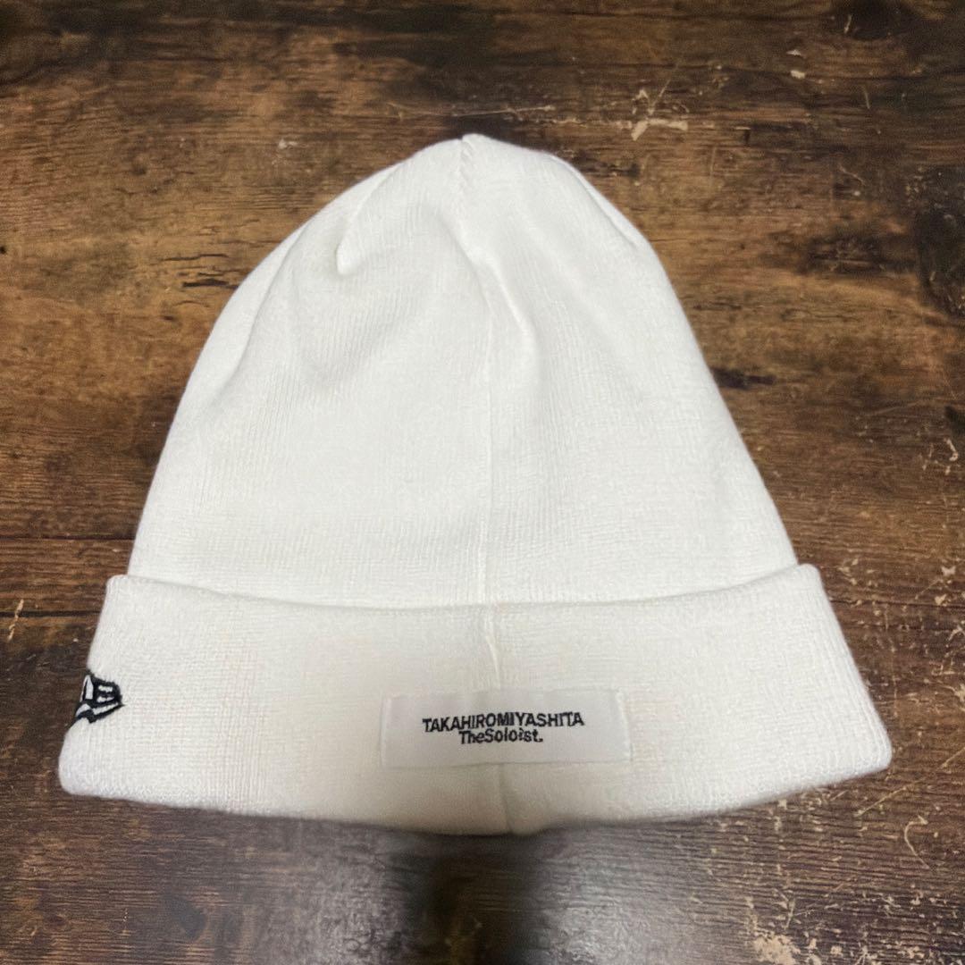 ソロイスト ニットキャップ ニューエラ キムタク 私物 ニット帽 白