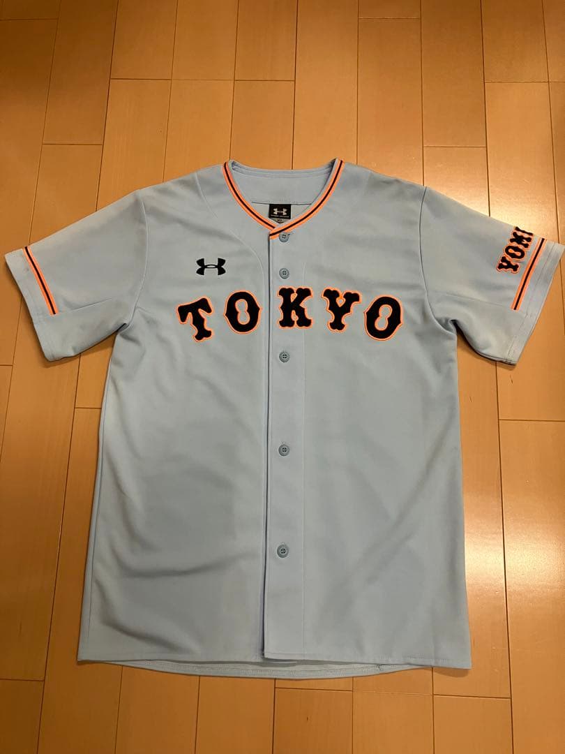 高橋由伸 水色 ブルー ユニフォーム 読売ジャイアンツ 読売巨人軍