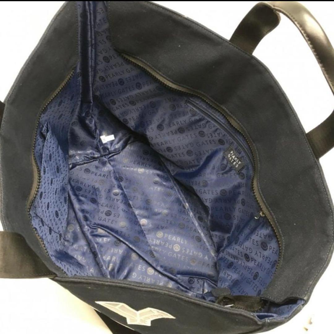 パーリーゲイツ カートバッグ ダイヤカット ロゴ ネイビー ゴルフ