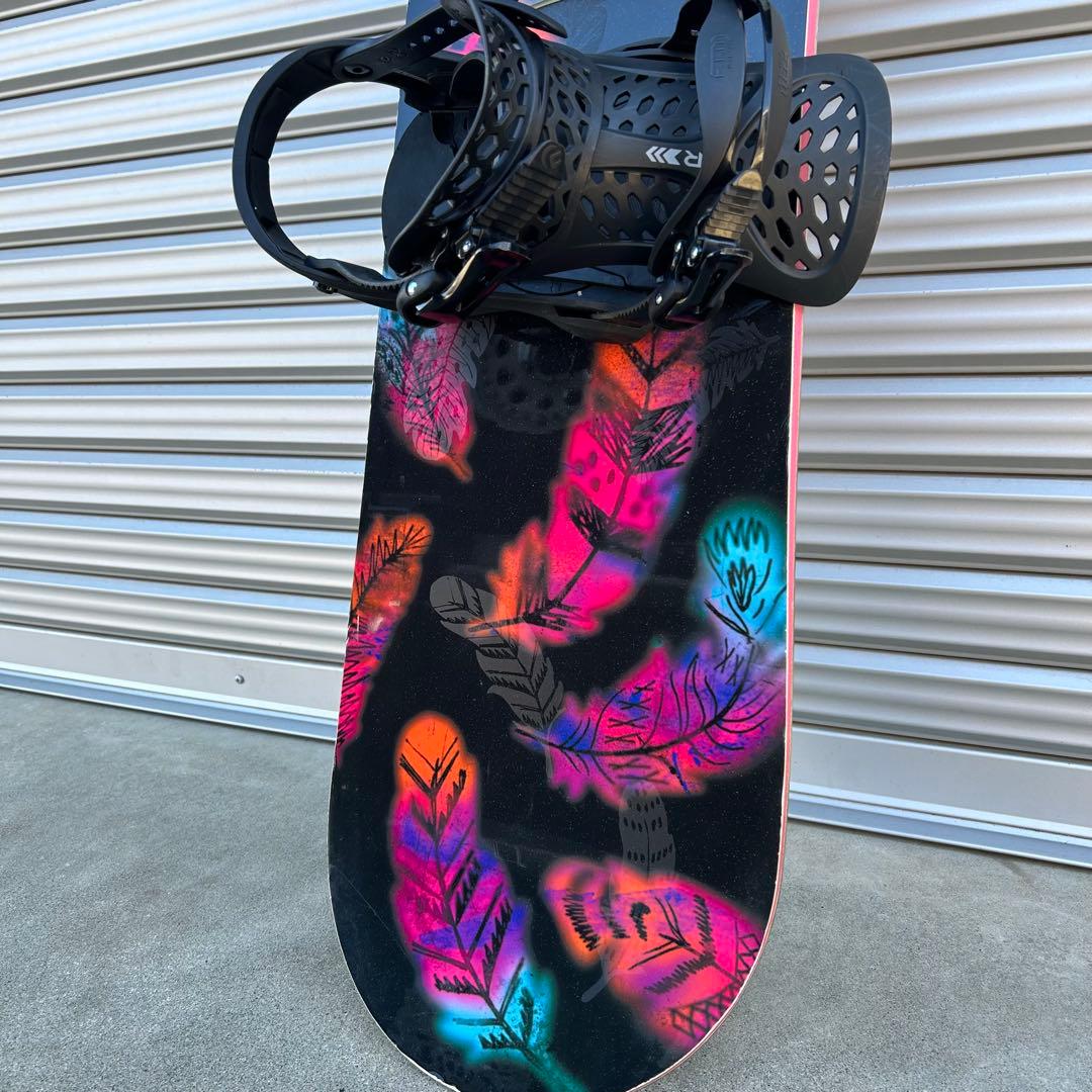 swivel silk 146 スノーボード flux pr ビンディングセット