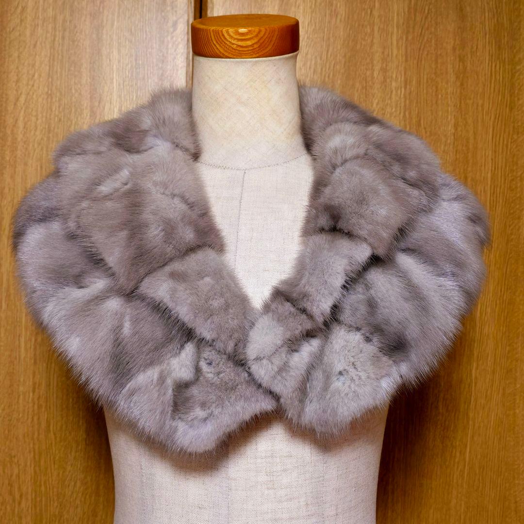 最高級 RES RALIQUE カシミヤ100% ミンクファー付 ロングコート - メルカリ