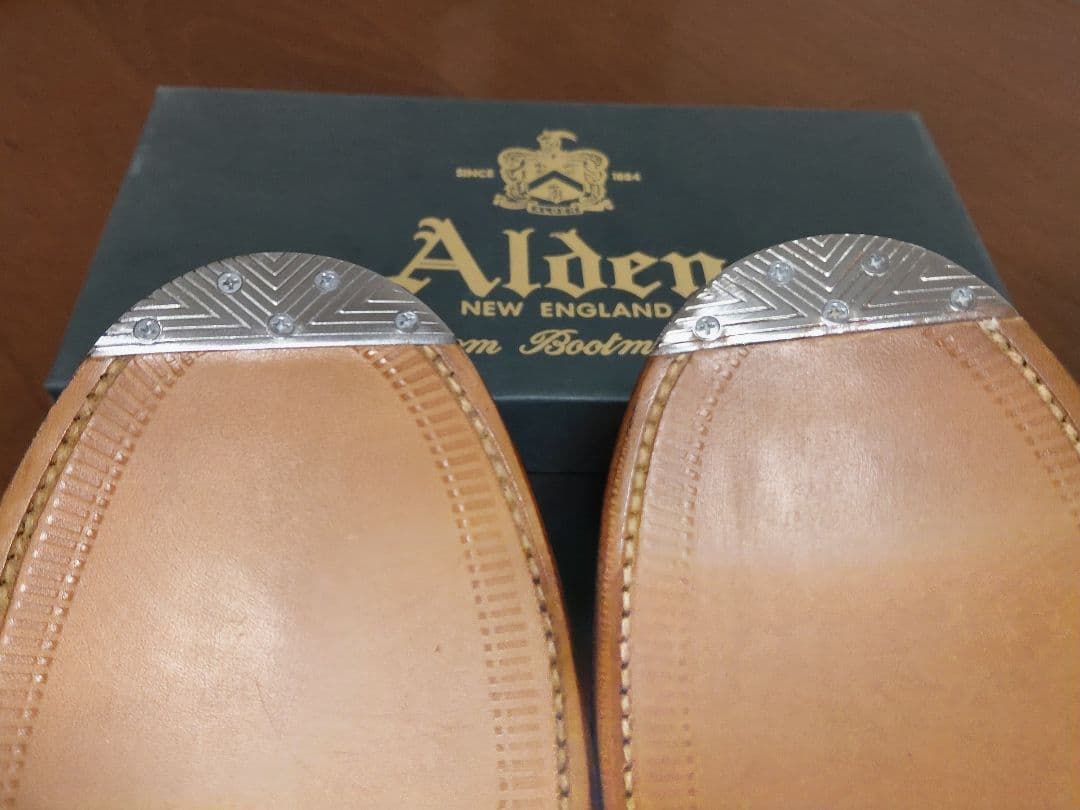 激レア オールデン ウイスキーコードバン 9905 US8D Alden - メルカリ