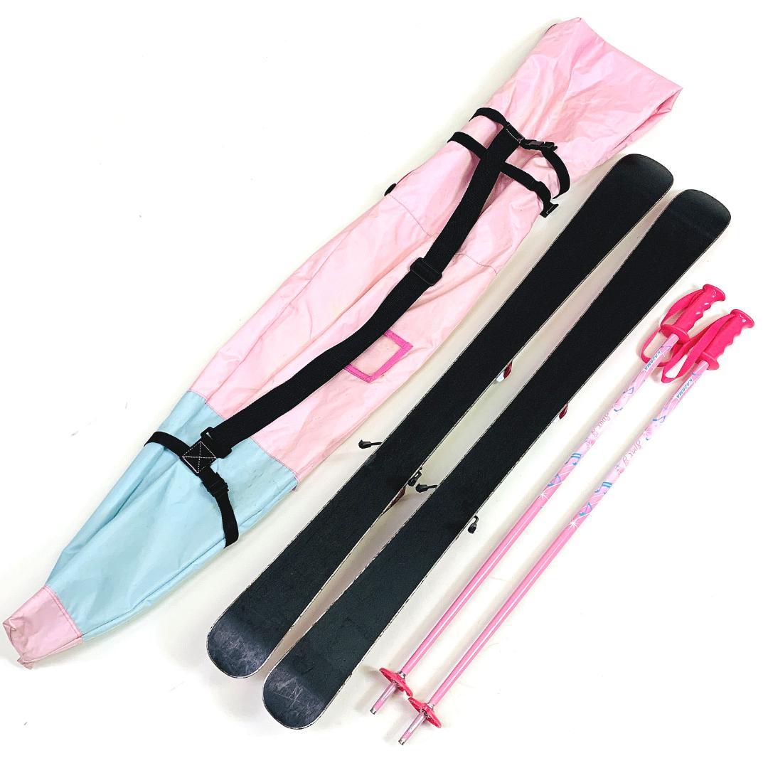 カザマ SPAX J 106cm カービングスキー ビンディングワンタッチ調整