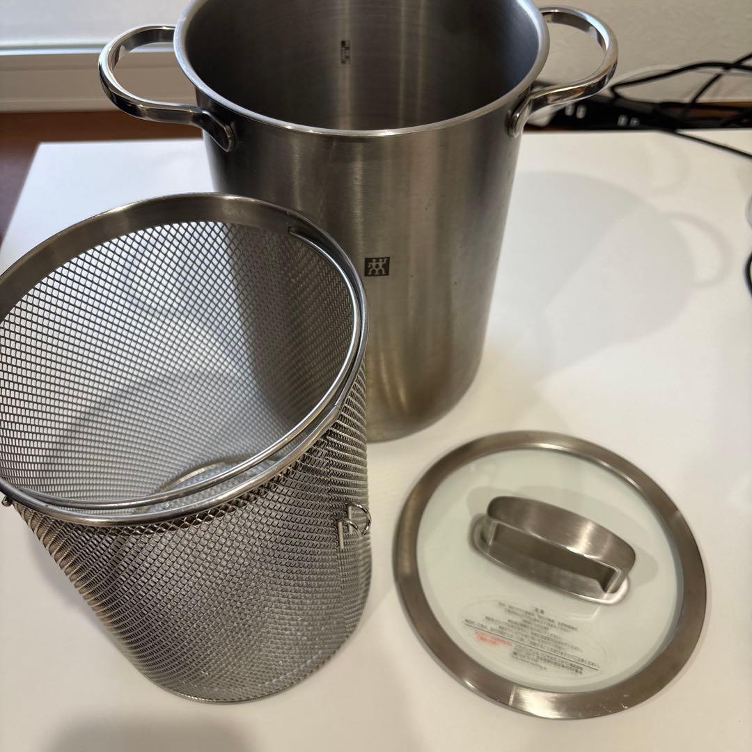 Zwilling ツヴィリング ツイン パスタ鍋 4.5L