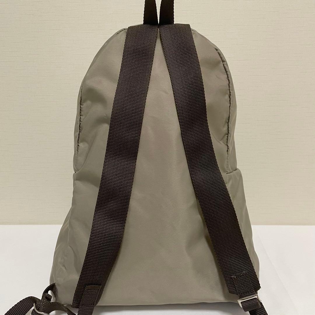 エルベシャプリエ 879NM フレンチデイパック ベージュ モカショルダー