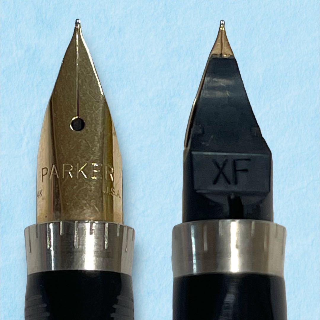 ☆貴重！PARKER パーカー 万年筆 #75 スターリングシルバーシズレ