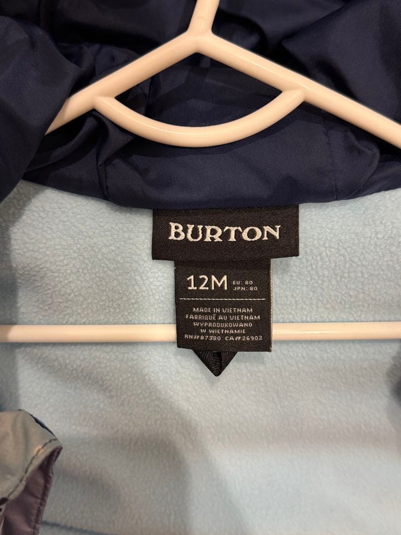 BURTON バディー バンティングスーツ ジャンプスーツ 12M 80cm - メルカリ