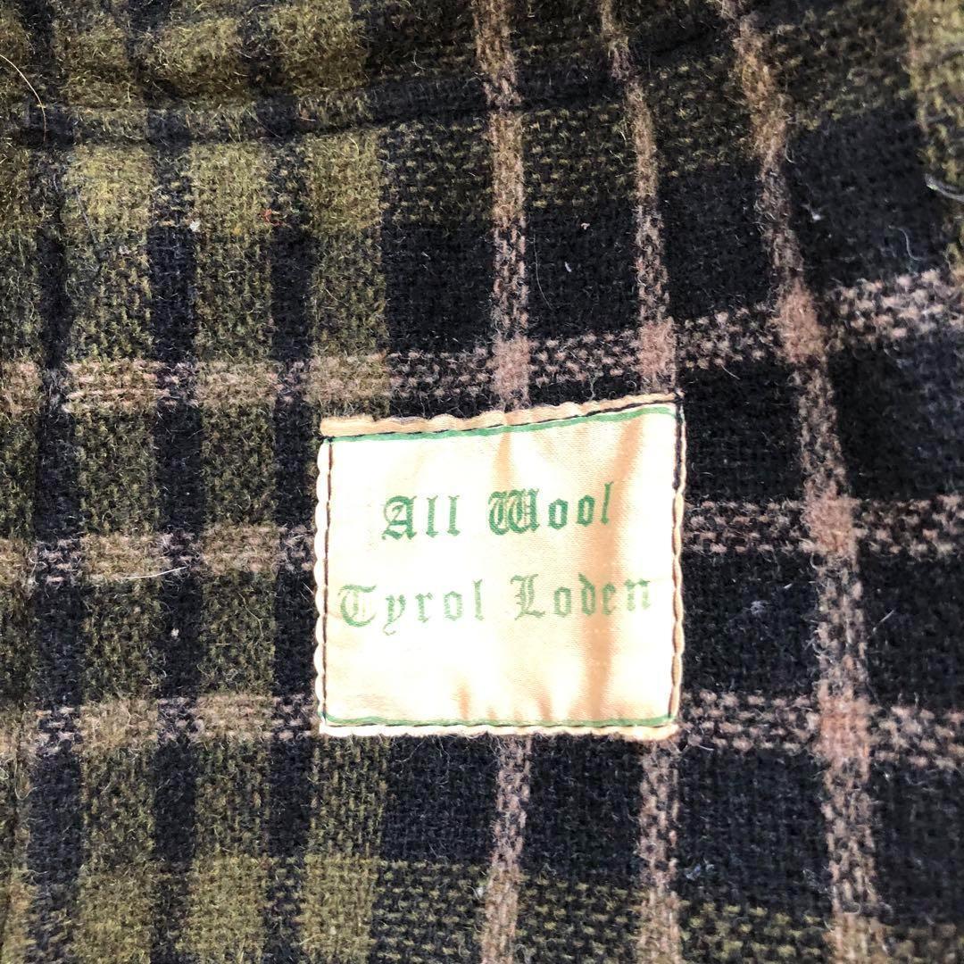 60年代英国旗タグGLOVERALLグローバーオールダッフルコートグリーン