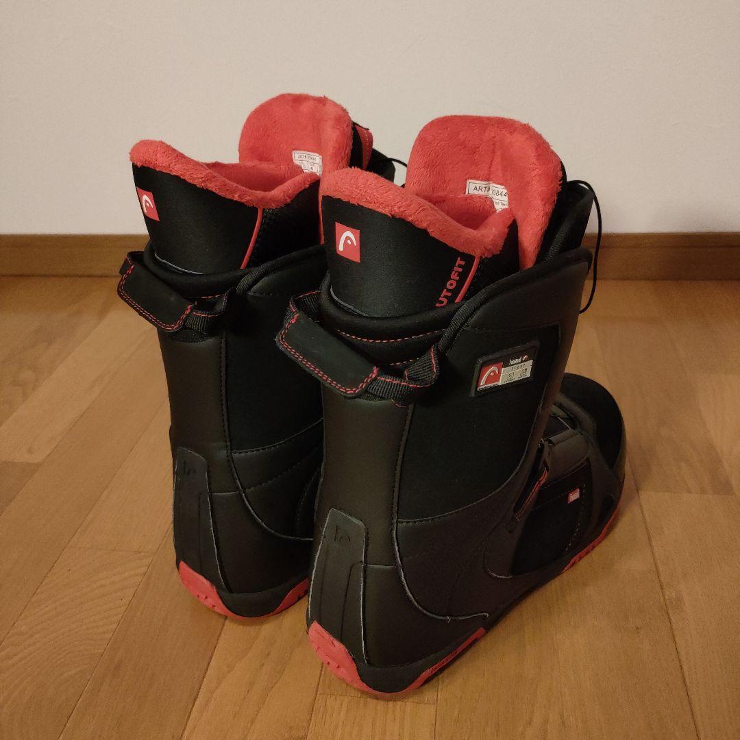 HEAD SCOUT BOA スノーボードブーツ 28.5cm ブラック/レッド