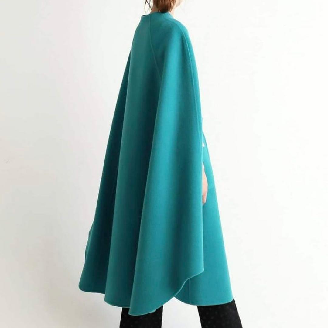 IENA LA BOUCLE ダブルフェイス ボートネック ケープコート - メルカリ