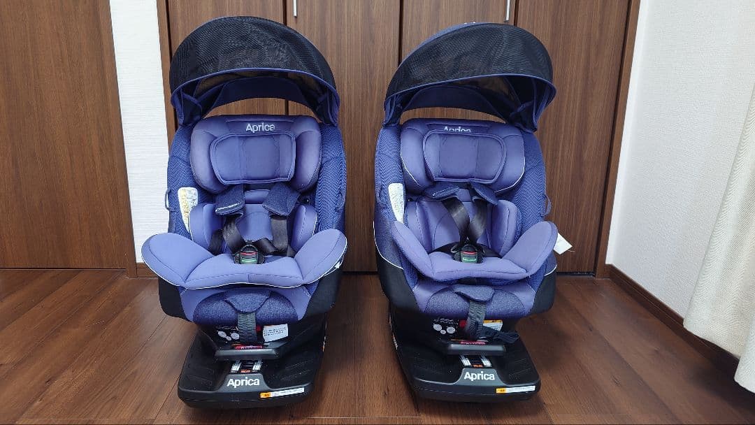 【ベビースター】Aprica 車用チャイルドシート 青色 サンシェード付き チャイルドシート | ベビーカー・チャイルドシートのアップリカ | Aprica