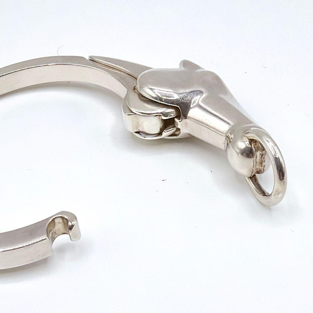 エルメス ギャロップ ブレスレット SV925 馬モチーフ シルバー製