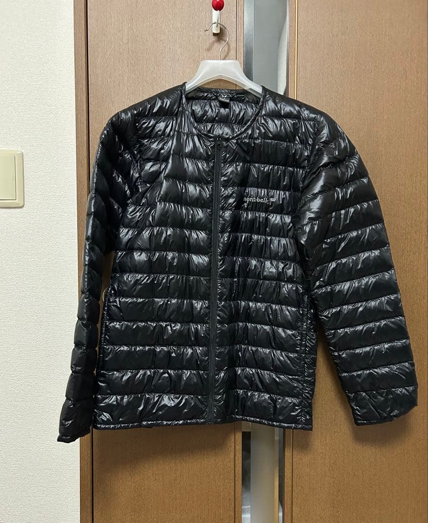 美品 モンベル ダウンライナーコート 3way S ブラック 1101579 - メルカリ