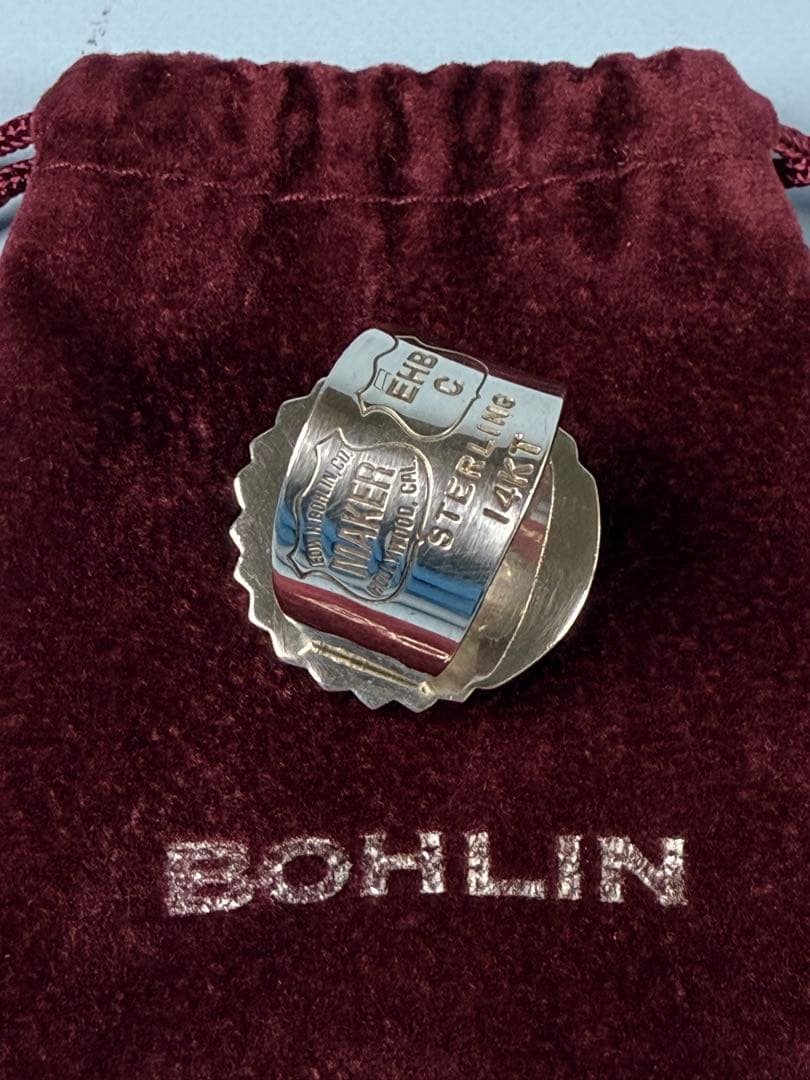 希少品）Bohlin 製Scarf Sliide（ Indian Head ）