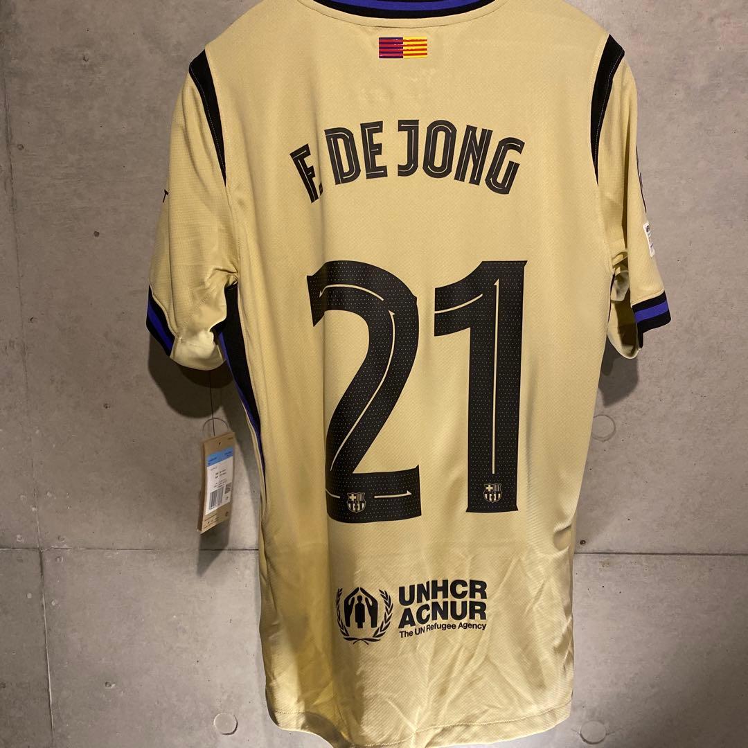 フレンキー・デ・ヨング バルセロナ 25/26 アウェイ CL仕様 - メルカリ