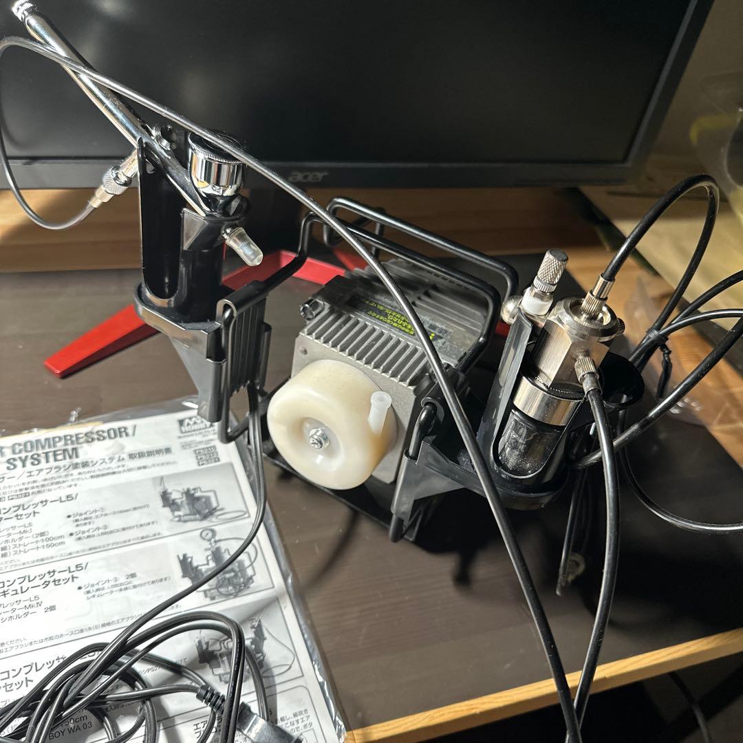 Mr.リニアコンプレッサー L5/エアブラシシステム PS-321 - メルカリ