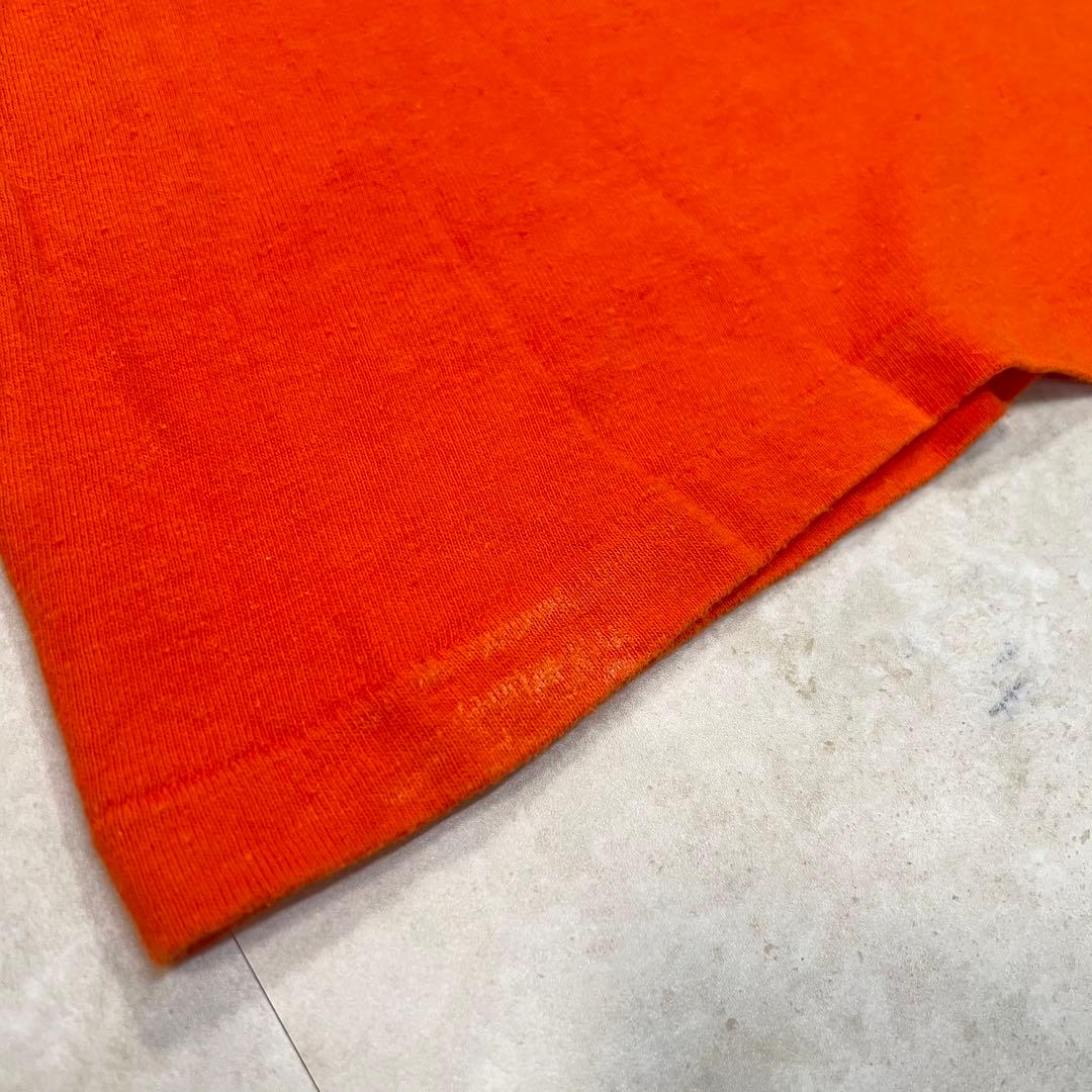 70s \"champion\" ミュージックシアター フットボールTシャツLサイズ